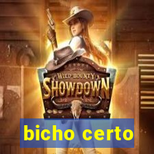 bicho certo